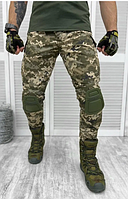 Брюки тактические рип-стоп, военные тактические штаны с наколенниками, камуфляжные брюки пиксель ky391