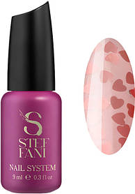 Топ для гель-лаку без липкого шару Top Heart Pink Steffani, 09 мл