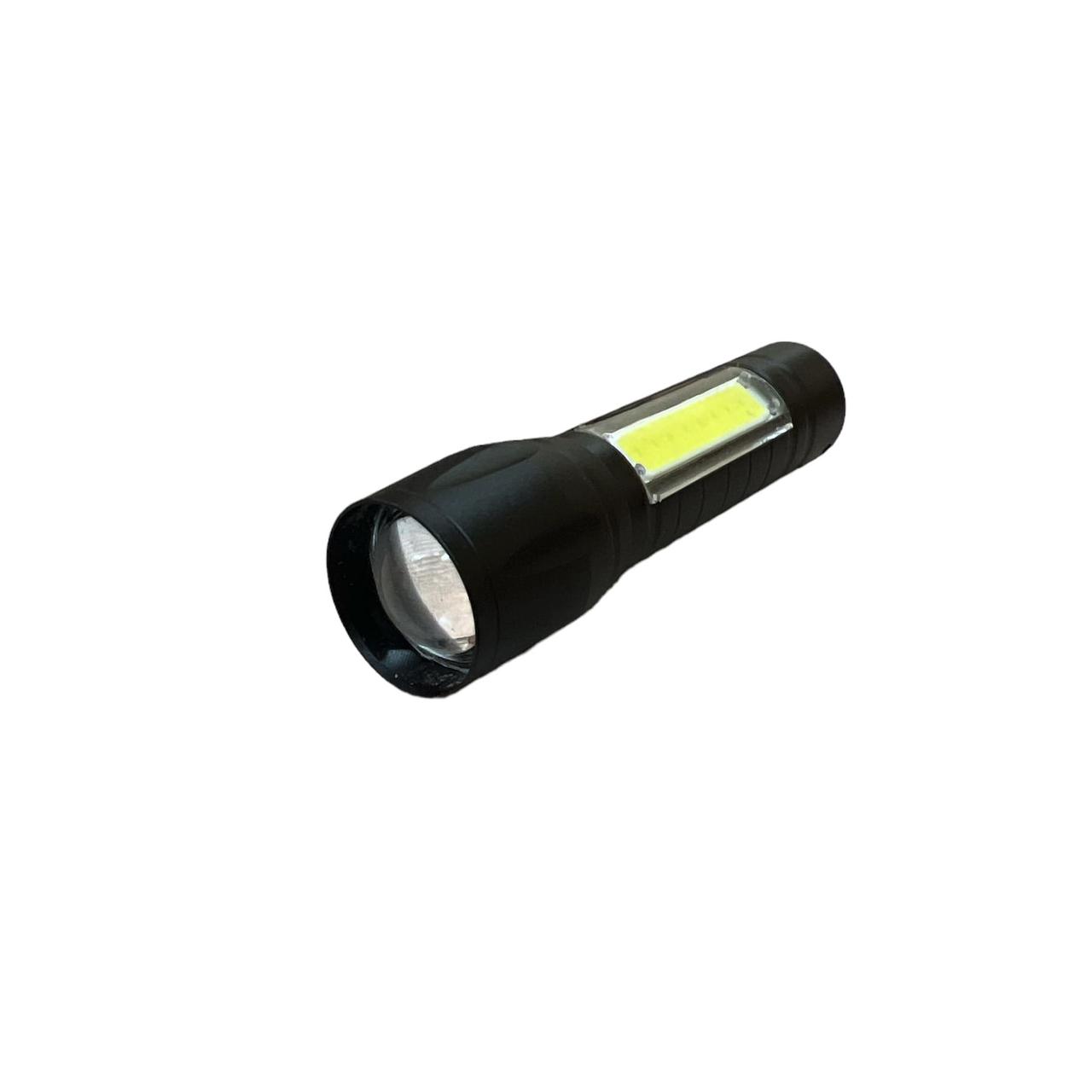 Фонарь ручной металлический светодиодный USB BL-511 аккумуляторный - фото 1 - id-p2131990216