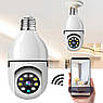 Внутрішня панорамна камера Camera 2DUAL LENS LAMP на 360 градусів з WIFI, фото 6