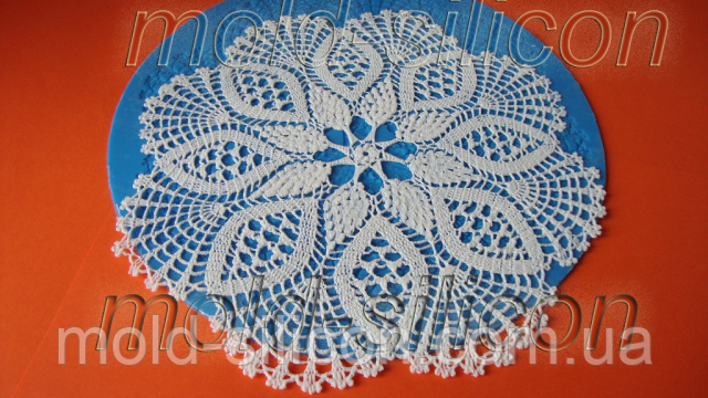 Силіконовий килимок "Серветка гачком", фото 1