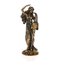 Статуэтка настольная Veronese Богиня удачи Фортуна 26 см 75484 полистоун с бронзовым покрытием_VER