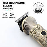 Машинка для стрижки VGR V-962 на акумуляторі, 5 Вт, оснащена LED-дисплеєм, фото 4