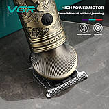 Машинка для стрижки VGR V-962 на акумуляторі, 5 Вт, оснащена LED-дисплеєм, фото 8