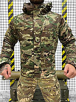 Военная демисезонная куртка ЗСУ на флисе, тактическая армейская куртка осень, куртка multicam ky391