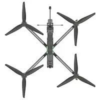 Квадрокоптер (дрон) iFlight Nazgul XL10 V6 Analog 5.8G 2.5W 6S BNF ELRS 868/915MHz Dark Gray