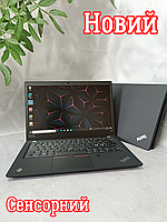 Ноутбук новый сенсорный Lenovo ThinkPad T495, Ryzen 5 Pro, 16GB/256GB/14.0" AMD Vega 8, 2GB ультр ky391