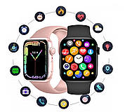 Чорний смарт-годинник HiWatch T500+, розумнийе наручний годинник для активного способу життя та повідомлень