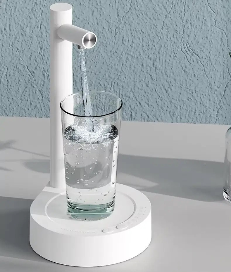 Акумуляторна електрична помпа для води з підставкою для склянки X115 Table Water Dispense, фото 1