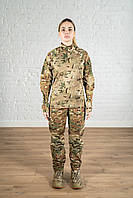 Полевой костюм рипстоп мультикам маскировочный военный женская тактическая форма rip-stop multicam штурмовая