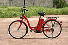 Електровелосипед SKYBIKE LIRA 350W 36V Скайбайк Ліра Червоний, фото 3