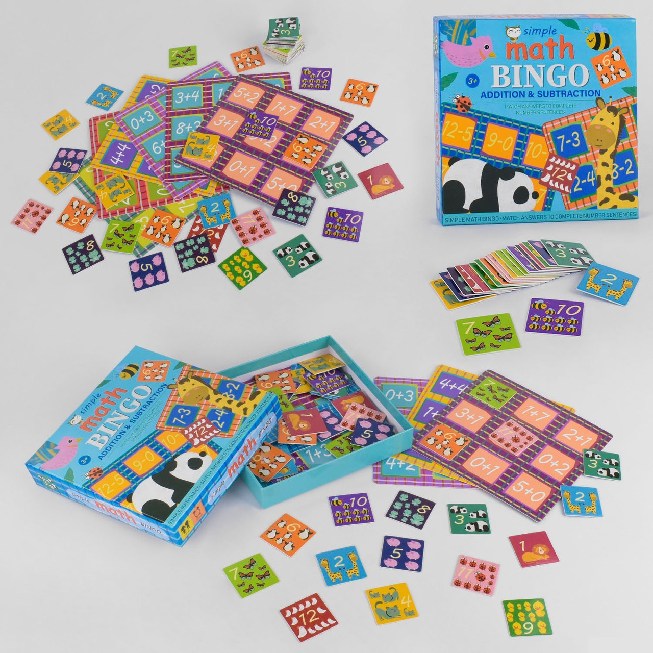 Дерев'яна розвивальна гра "Бинго" логічна M 43744. Монтессорі