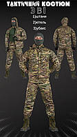 Тактический штурмовой костюм мультикам, костюм тройка мультикам зсу, форма зсу весна 3 в 1 cl551