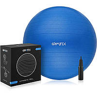 Фитбол Gymtek 65 см синий + насос