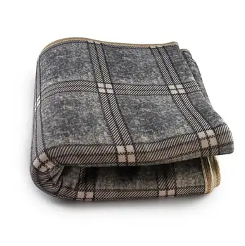 Електричне простирадло Electric Blanket 150х180 см Простирадло з підігрівом Сіре у клітинку