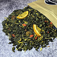 Чай зеленый Мандариновый рассыпной 100г