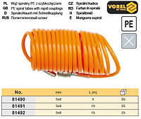 Шланг пневматический компрессора Польша полиэтилен Ø=5х8 мм l=15 м VOREL-81492