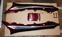 Пластик хвоста Yamaha XJ600 Diversion