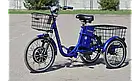 Електровелосипед триколісний SKYBIKE 3-CYCL 350W 36V Скайбайк трицикл, фото 4