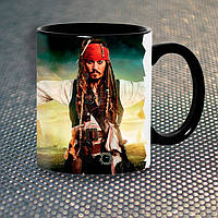 Чашка Fan Girl Джек Воробей Пираты Карибского Моря New (14506) 330 мл Разноцветный HR, код: 7588183