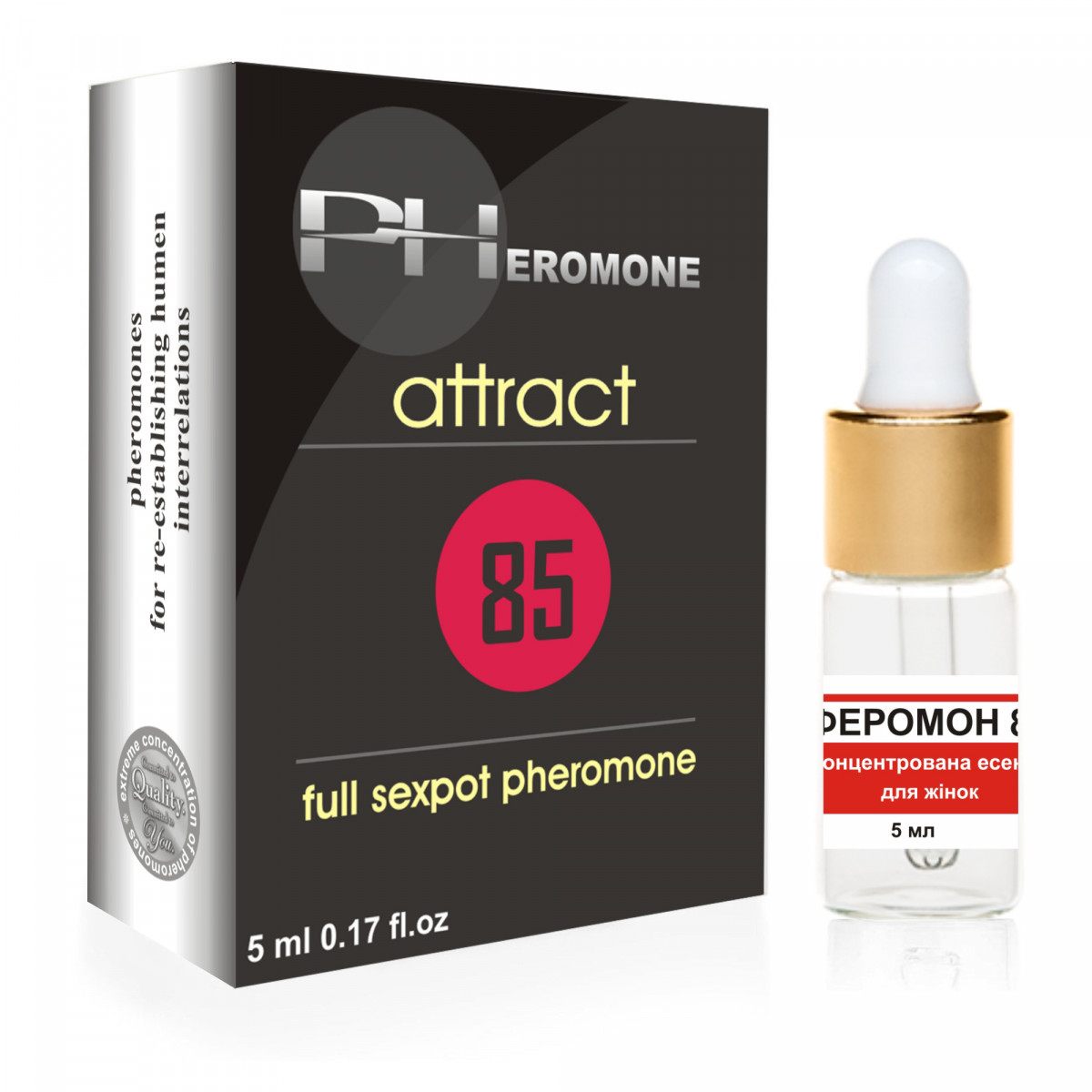 Жіночі феромони Pheroluxe Pheromon 85 Attract Women 123514 5ml