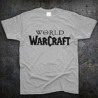 Футболка Fruit of the Loom Варкрафт World of Warcraft WoW Серый XL (619284) KB, код: 7584926