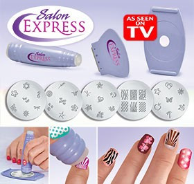 Набір для нанесення візерунків на нігті Salon Express Салон Експресс