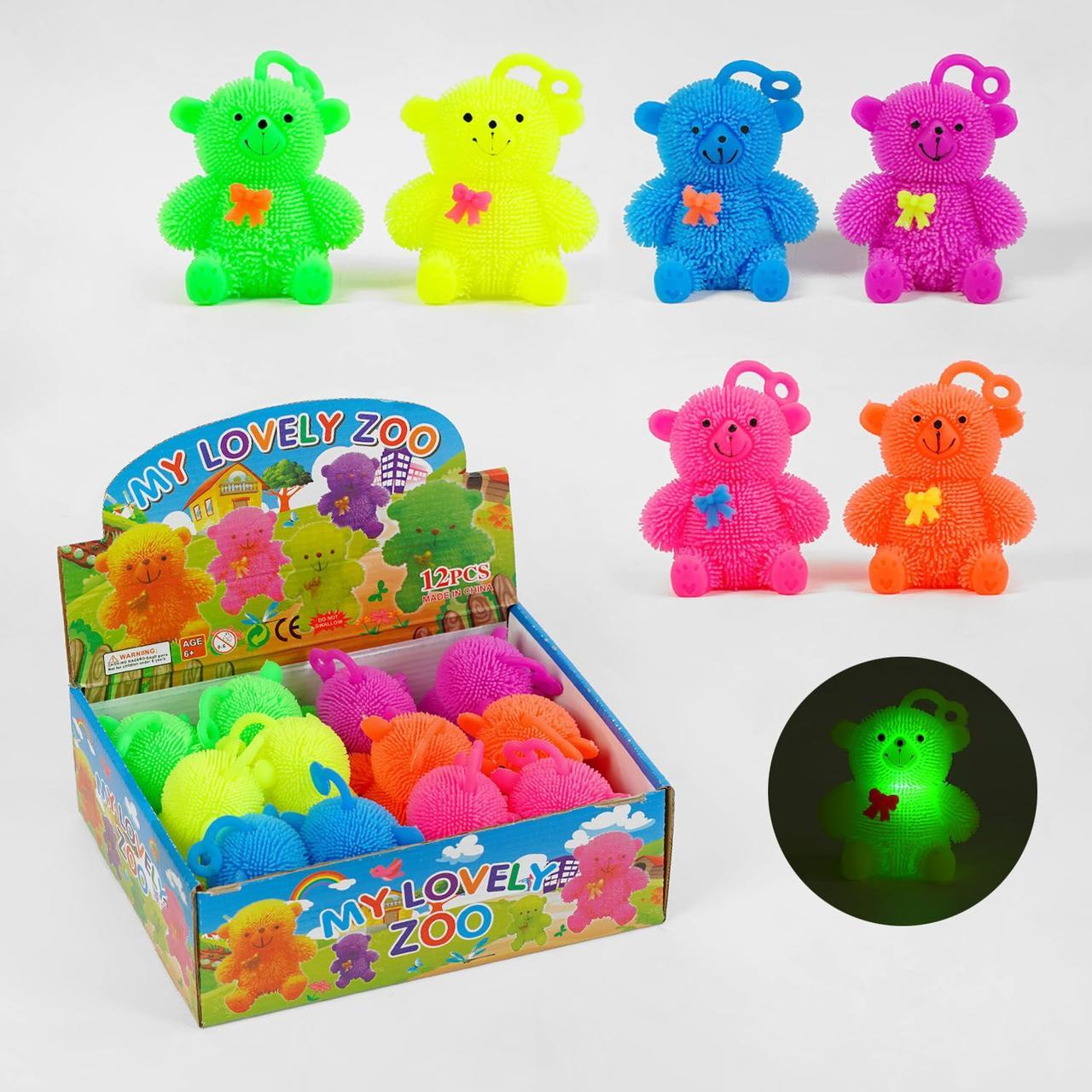 Гра антистрес C 60452 "Ведмедик", підсвічування