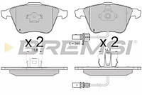 Колодки передние тормозные Audi A4/A6/A8 00-, Bremsi (BP3150)