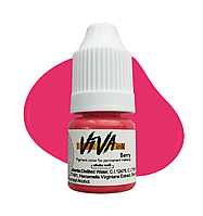 Пигмент VIVA ink Lips №6 Berry - 4 мл (Пигменты для татуажа - перманетного макияжа, микроблейдинга губ)