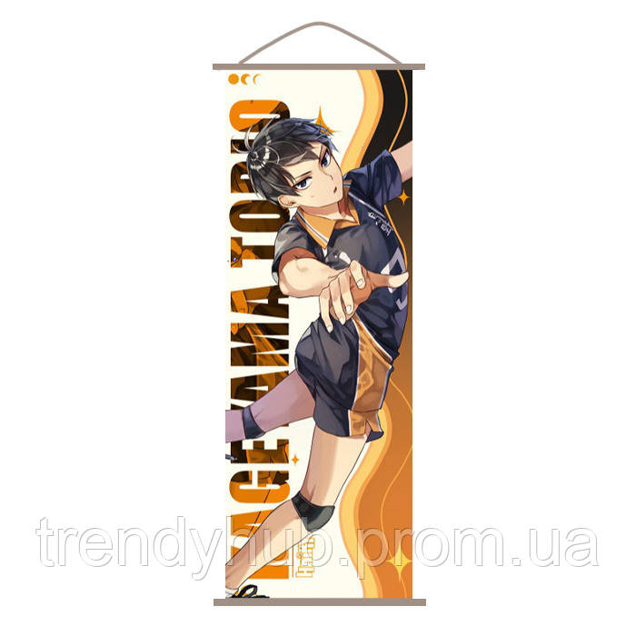 Гобелен Тобио Кагеяма Kageyama Tobio Волейбол Haikyu (21191) Bioworld LP, код: 8235943 - фото 1 - id-p2134540714