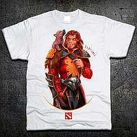 Футболка Fruit of the Loom Герой Ликан Дота 2 Lycan Dota 2 Белый 140 см (1193343) GR, код: 7584841