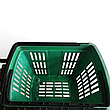Пластикові кошики для магазину, супермаркету, купівельні кошики б/у, фото 3