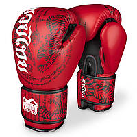 Боксерские перчатки phantom muay thai red 16 унций (капа в подарок)