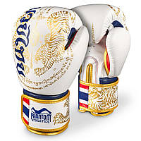 Боксерские перчатки phantom muay thai gold limited edition 10 унций (капа в подарок)