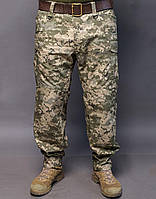 Военные штаны тактические MILIGUS М14 камуфляжные Брюки армейские демисезонные для ВСУ pixel р. L52 Long