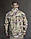 Тактична куртка демісезонна Soft shell мультикам Куртка військова MILIGUS "Patriot" р. S армійська камуфляж, фото 5