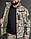 Військова куртка тактична Soft shell мультикам Куртка демісезонна MILIGUS "Patriot" армійська для ЗСУ р. XL, фото 10