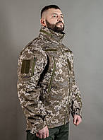 Куртка военная камуфляжная Soft shell М14 пиксель Куртка демисезонная для ВСУ MILIGUS «Patriot» армейская р. S