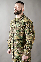 Демісезонний тактичний кітель військовий Ріп Стоп мультикам Армійська куртка - кітель MILIGUS для ЗСУ L50 Long