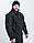 Куртка демісезонна тактична Soft shell чорна Куртка військова MILIGUS "Patriot" водовідштовхувальна р. XL, фото 2