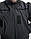 Тактична куртка демісезонна Soft shell чорна Куртка військова MILIGUS "Patriot" р. р. 2XL водонепроникна, фото 4
