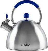 Чайник зі свистком MAGIO MG-1190 2.5л ІНДУКЦІЯ