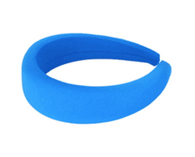 Обідок для волосся широкий синій, в пак. 18*17см (1 шт.), фото 1