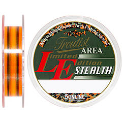 Волосінь Sunline Troutist Area LE Stealth 100m #0.6/0.128mm 1.5kg