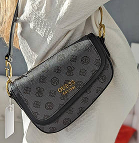 Сумка Guess dream сідло темно сіро-синя