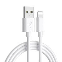 Кабель для швидкого заряджання та передачі даних iPhone iPad 2.4A/20W Apple Lightning to USB Type-A 0.25м