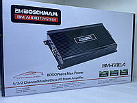 Автомобильный усилитель звука 4х канальный Boschmann BM-600.4 BM Audio