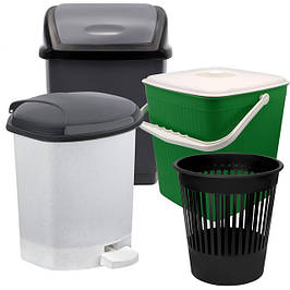 Відра та кошики для сміття