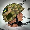 Кавер Kirasa на шолом с козирком Ballistic Helmet KC-HM001 піксель (Арт.KI604), фото 5